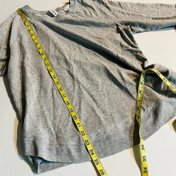 Athleta Mindset Crew Neck Sweatshirt Size M Medium Gray - Picture 8 of 9